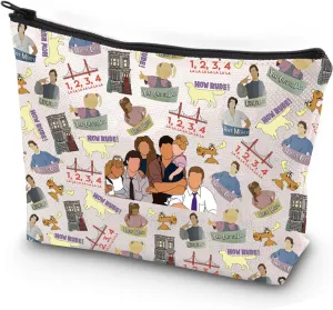 JYTAPP F House TV Show Cosmetic Bag F House 80s TV Show Fan Zipper Pouch Makeup Bag TV Show Merchandise