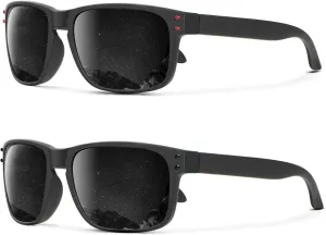 KALIYADI Polarized Sunglasses for Men and Women Vintage Style Sun Glasses for Fishing Running Driving with UV Protection