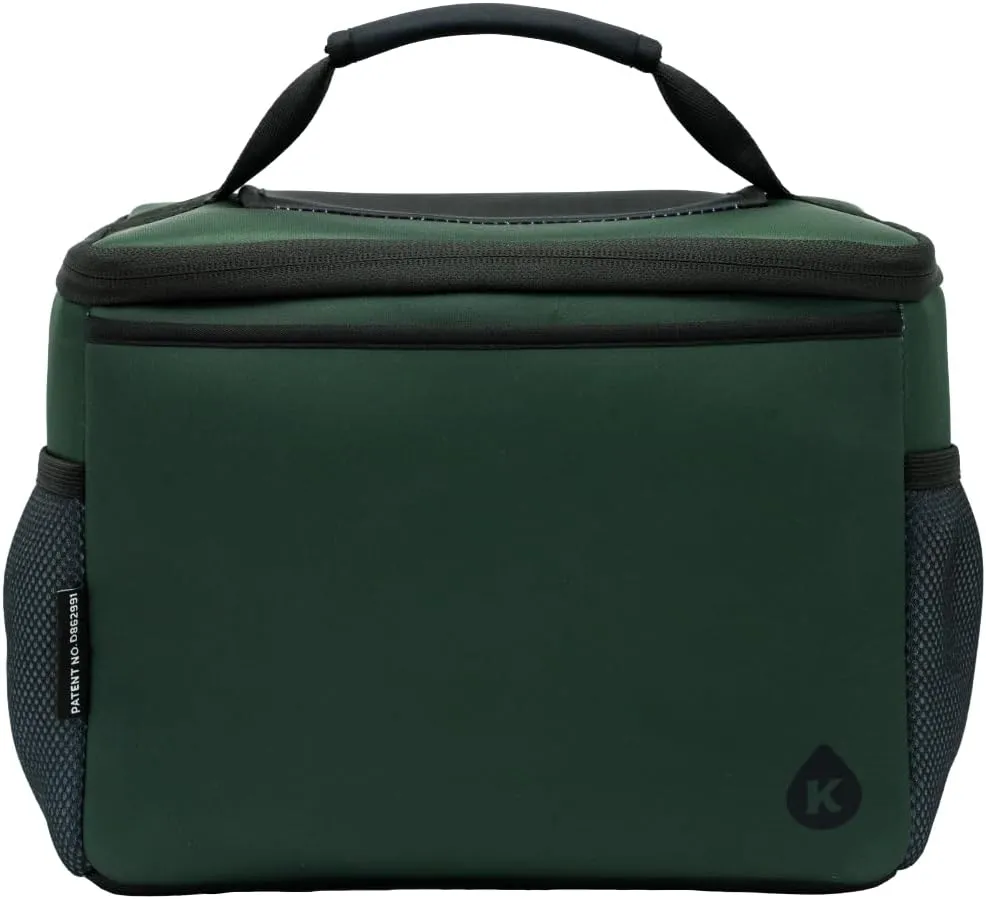 Kanga Softside Cooler Insulated Lunch Box - 4 Layer Insulation Drink Cooler for Food, Snacks, Can Beer and Seltzers - Leak Proof and Durability Tested - Kanga Brew Box