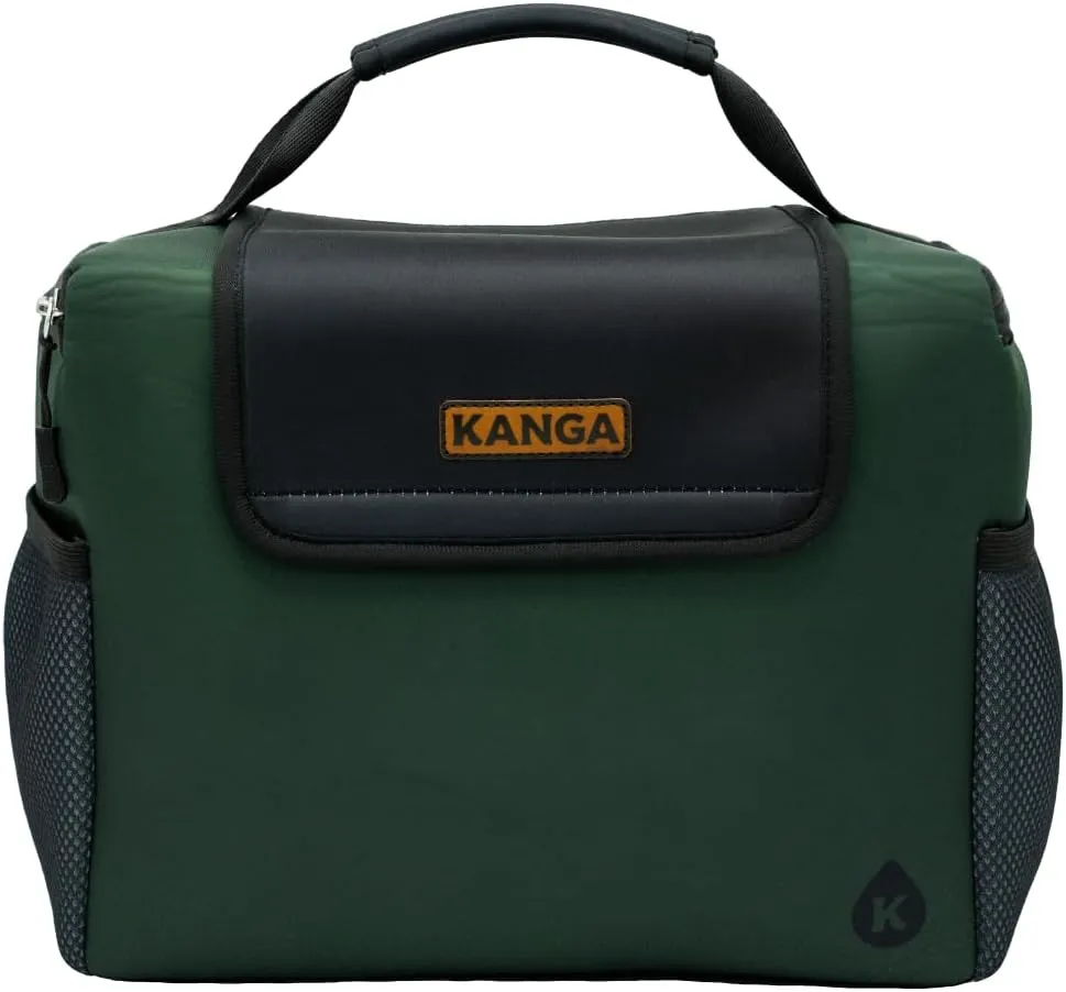 Kanga Softside Cooler Insulated Lunch Box - 4 Layer Insulation Drink Cooler for Food, Snacks, Can Beer and Seltzers - Leak Proof and Durability Tested - Kanga Brew Box