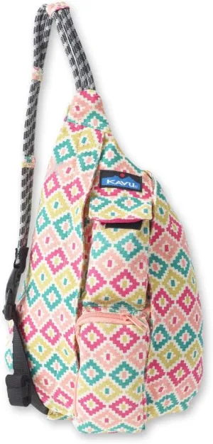 KAVU Mini Rope Bag Cotton Crossbody Sling