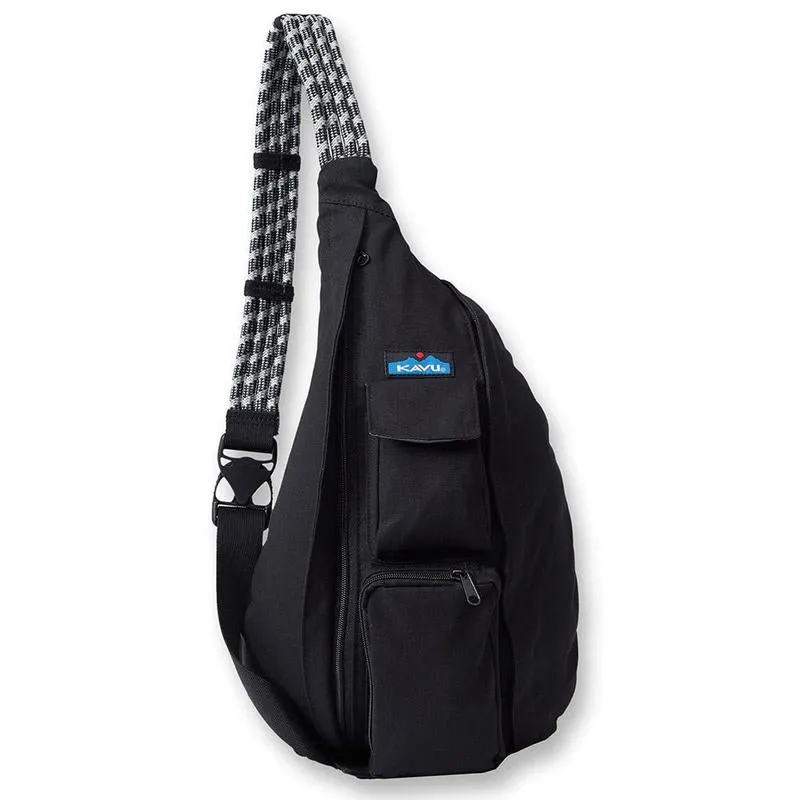 KAVU Rope Bag Zip Closure Adjustable Cross Body Bag
