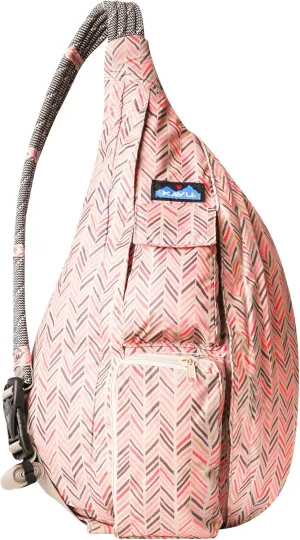KAVU Rope Sack Sling Crossbody Backpack-Dainty Dash