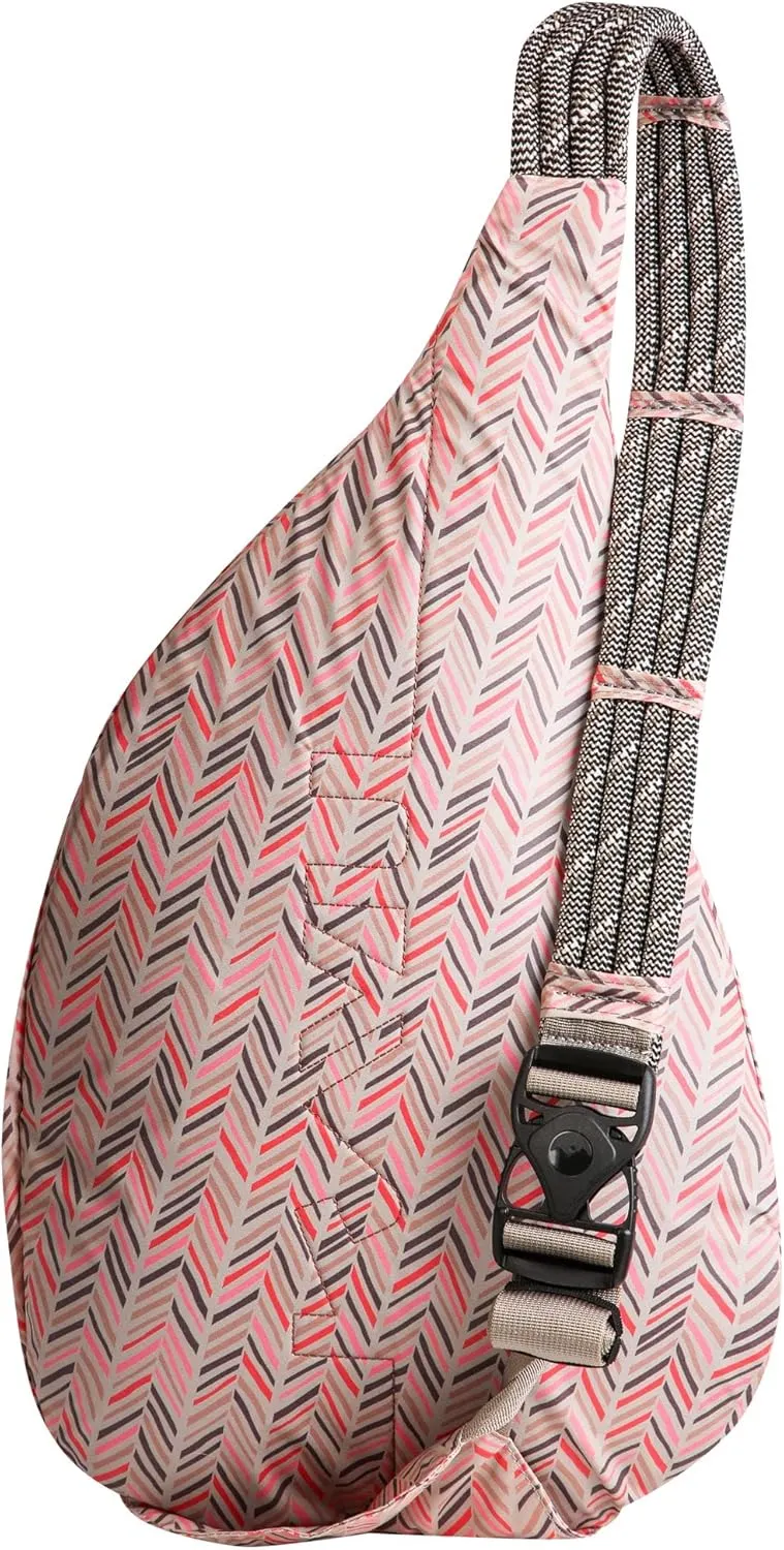 KAVU Rope Sack Sling Crossbody Backpack-Dainty Dash