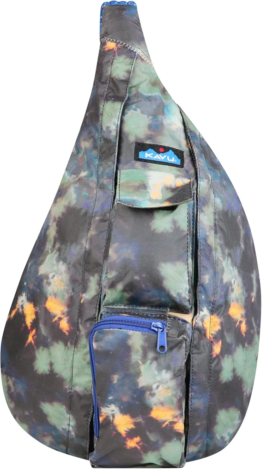 KAVU Rope Sack Sling Crossbody Backpack - Sonic Boom