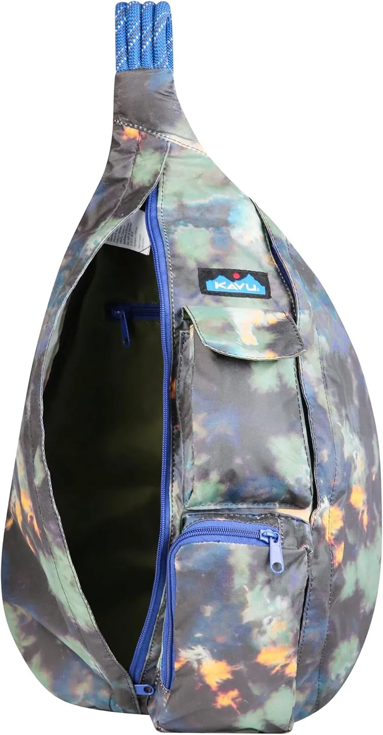 KAVU Rope Sack Sling Crossbody Backpack - Sonic Boom