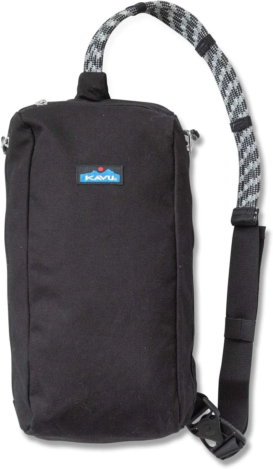 KAVU Switch Slinger Rope Pack Crossbody Rucksack - Black