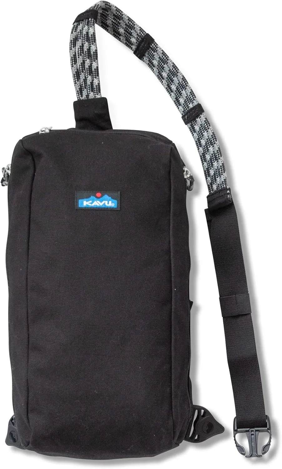 KAVU Switch Slinger Rope Pack Crossbody Rucksack - Black