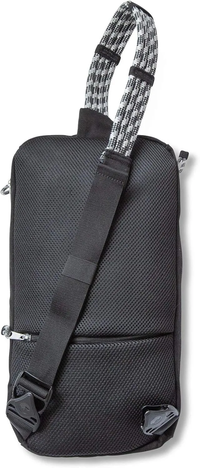 KAVU Switch Slinger Rope Pack Crossbody Rucksack - Black