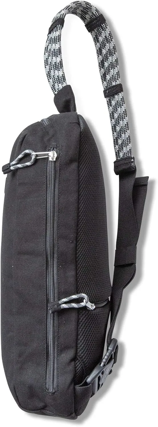 KAVU Switch Slinger Rope Pack Crossbody Rucksack - Black