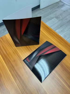 Keller Williams Folders "Carbon Red, Spot UV" 25 Count