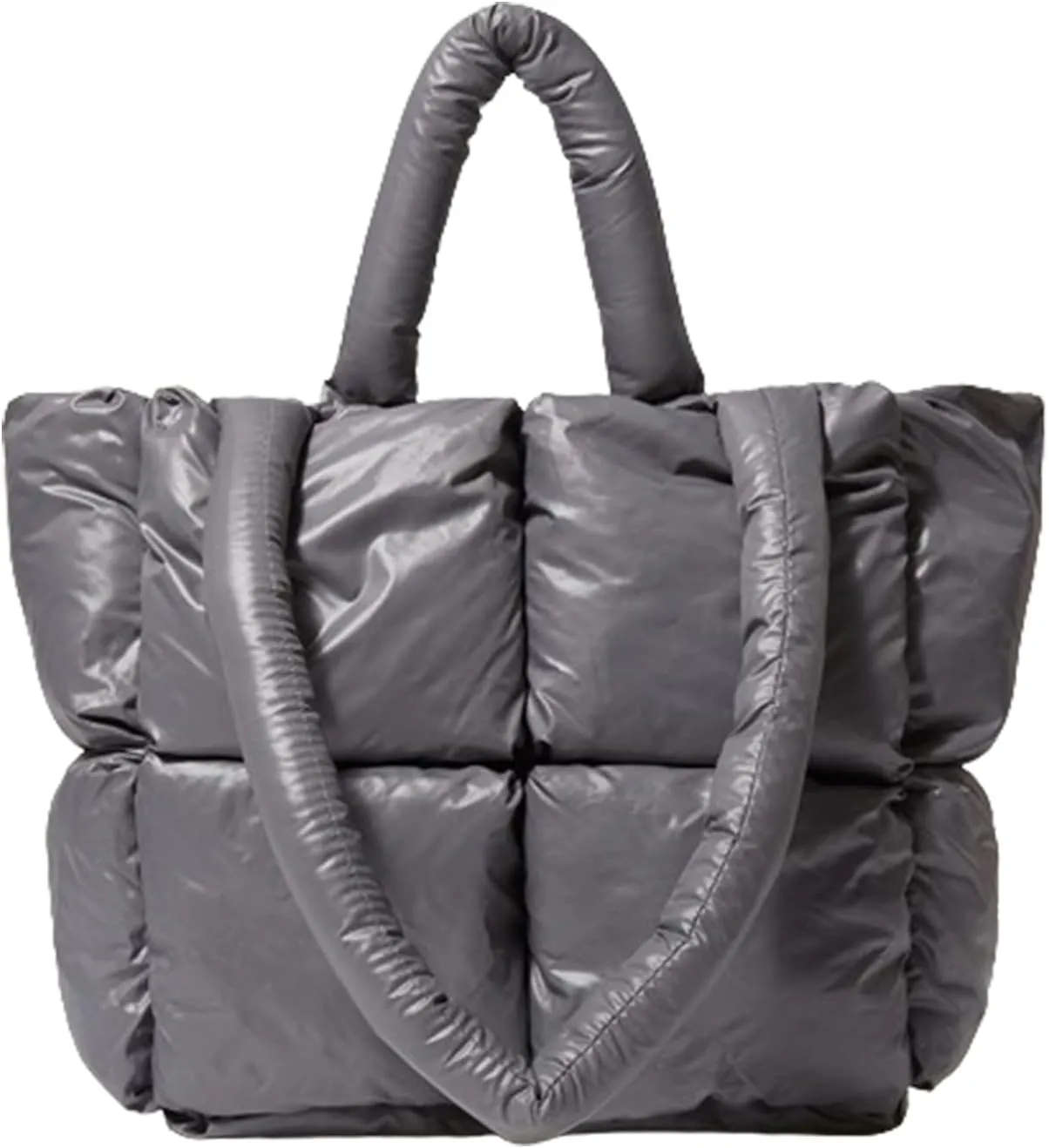 Kervaky Women's shoulder bag, women's handbag, fashionable handbag, casual bag, lightweight and soft
