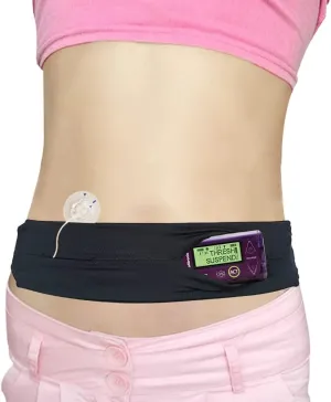 Kids Diabetic Belt, T1D Children Insulin Pump Holder, Type 1 Diabetes Adjustable Waist Band Medical Devices Accessories for EpiPens, Girls, Boys