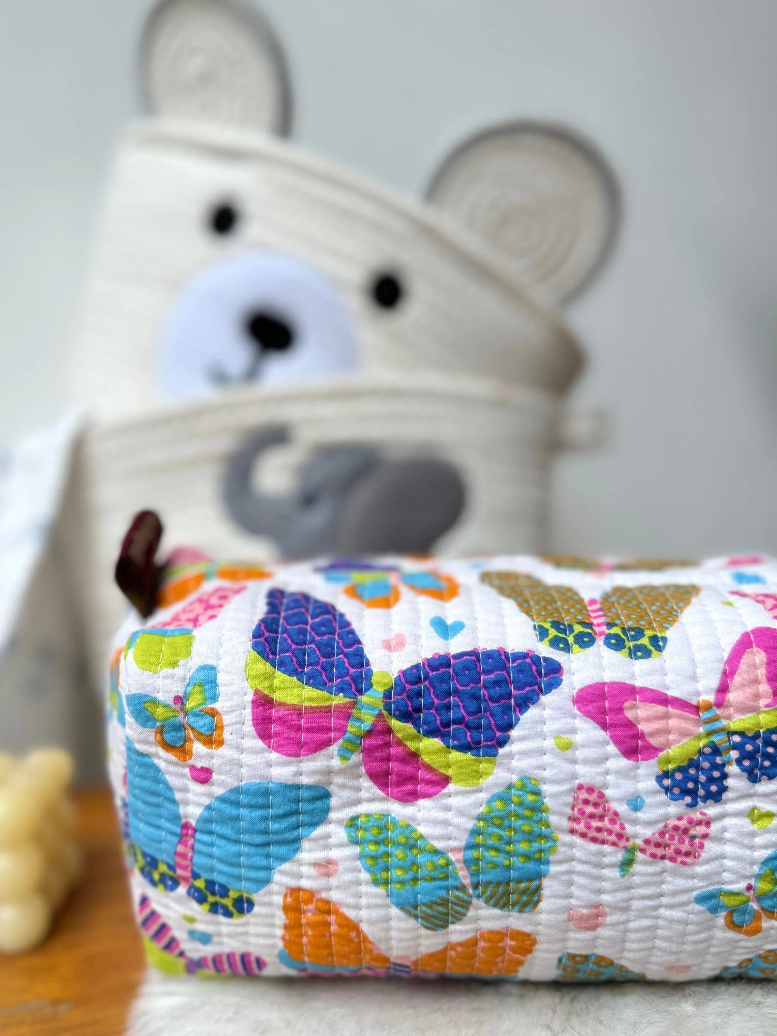 KIDS PRINT MULTI PURPOSE TOILETRY BAGS