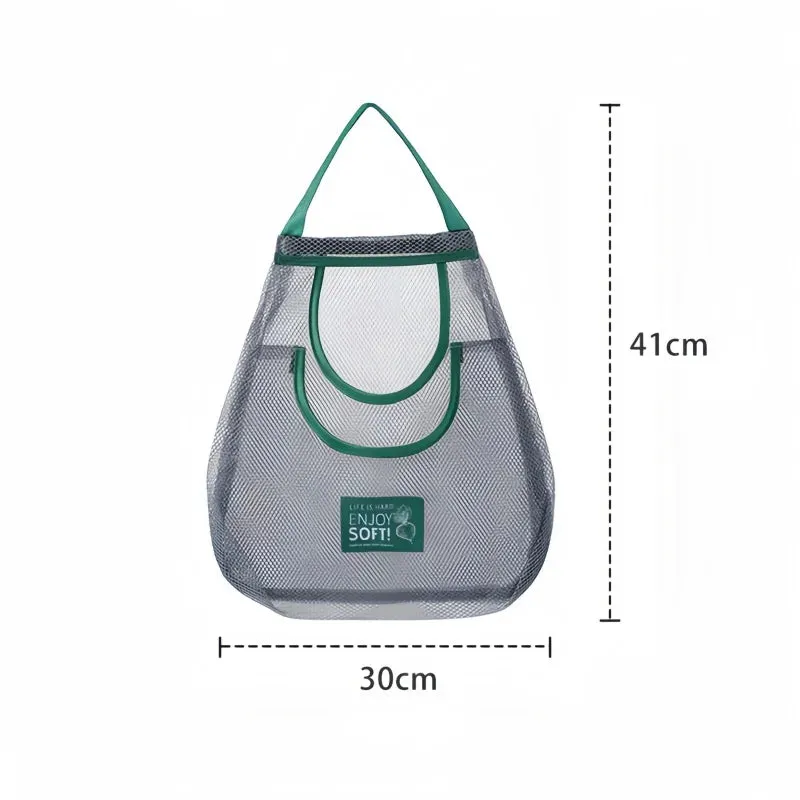 Kitchen's Multi-Layer Hanging Mesh Bags
