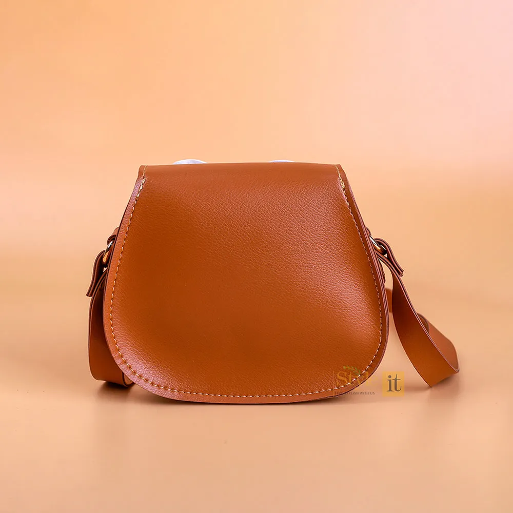Kitty Brown Crossbody Bag