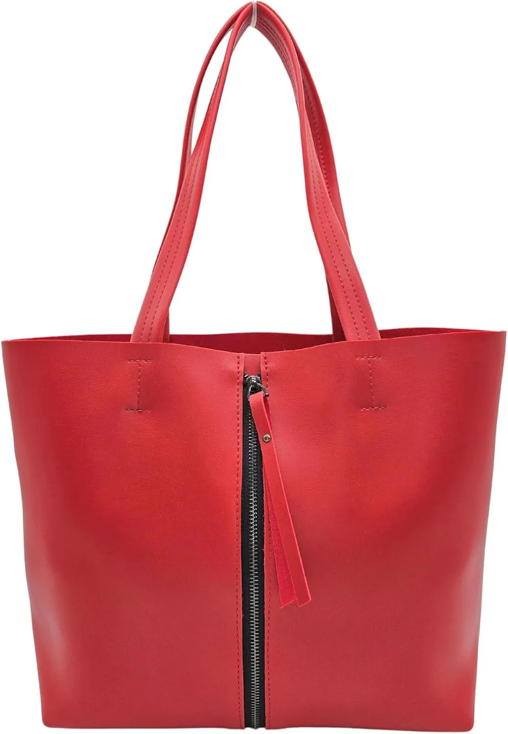 KONDRA Shoulder Bag Women's Large Vegan Leather: Spacious, Organized Design - Elegant Tote, Shoulder Purse, Crossbody