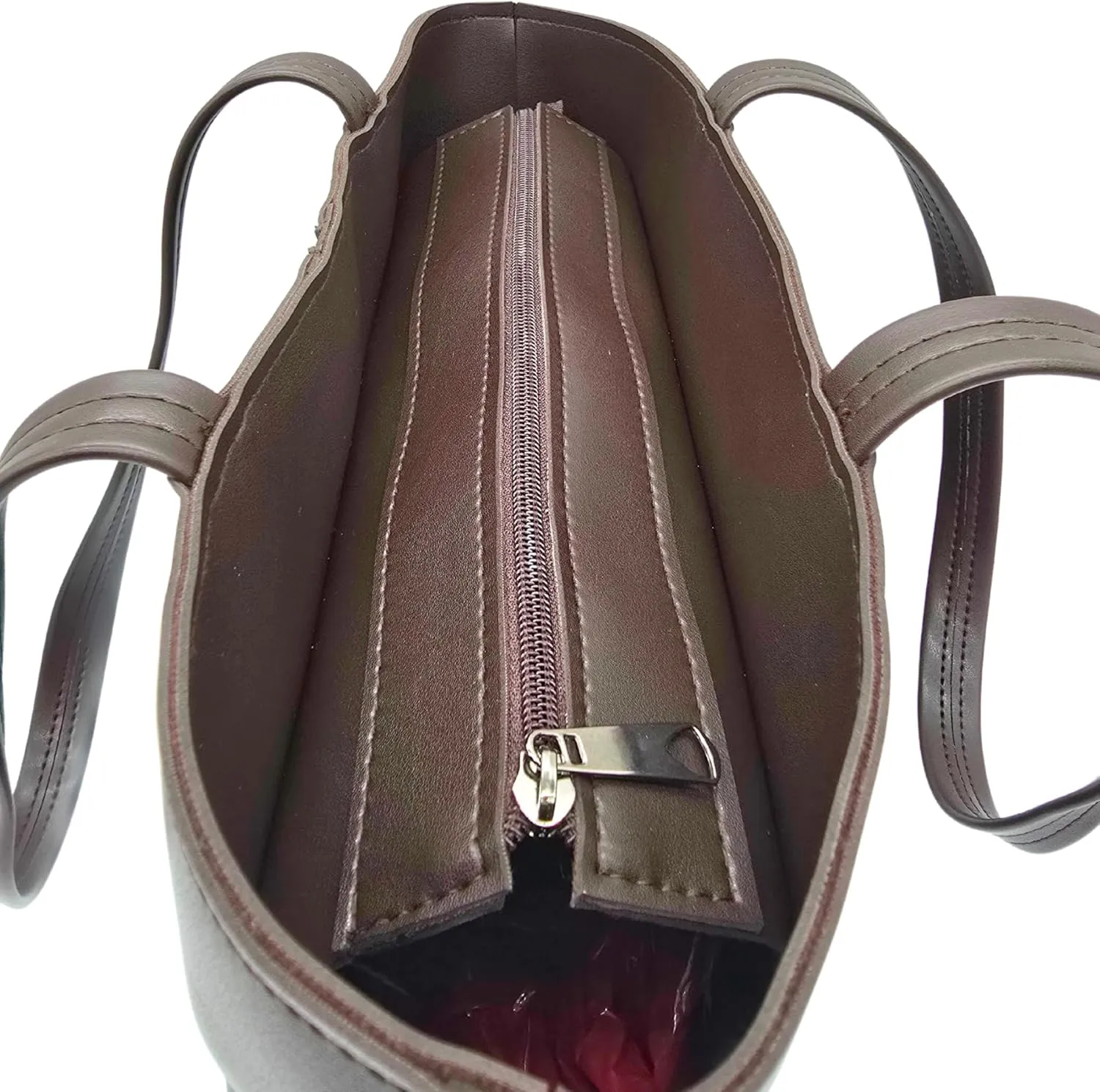 KONDRA Shoulder Bag Women's Large Vegan Leather: Spacious, Organized Design - Elegant Tote, Shoulder Purse, Crossbody