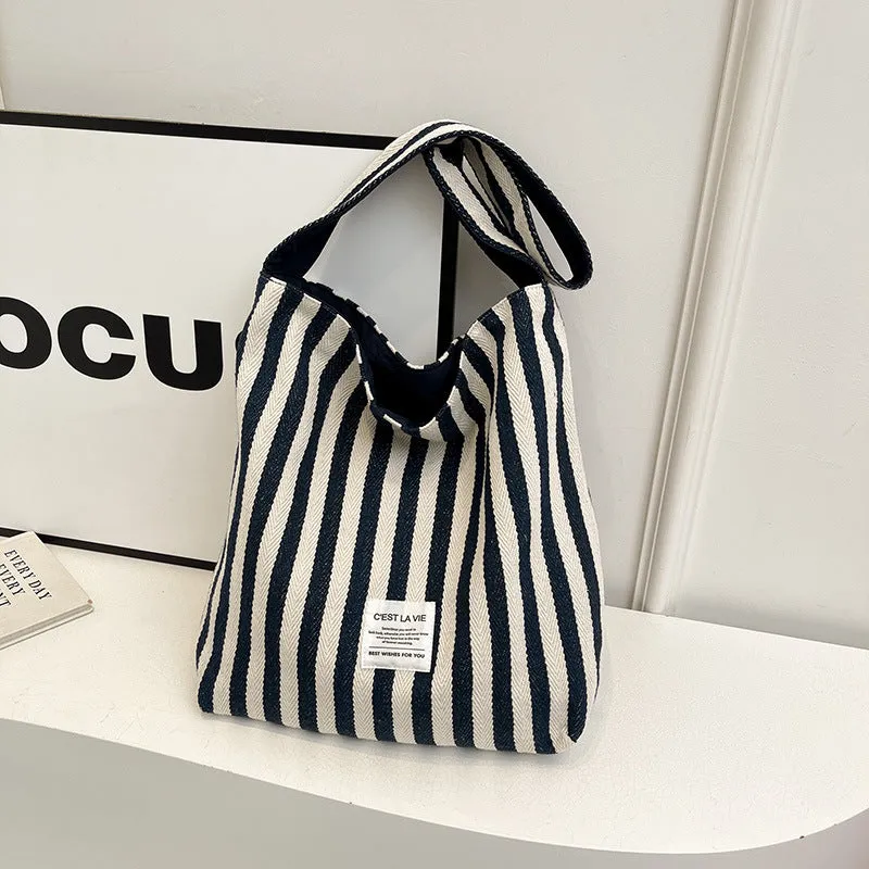 Korean Style Artistic Design Double-sided Summer Shoulder Bags