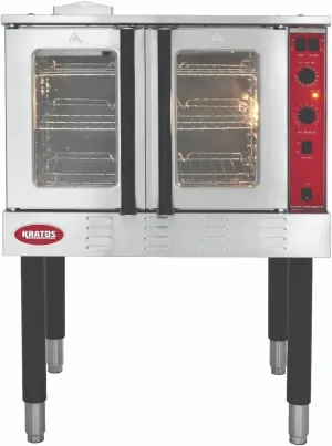 Kratos Commercial Electric Convection Oven, Full Size Free Standing Convection Oven for Restaurants, 1 Phase, 240V (29Y-057)
