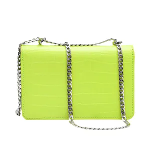 Kyra Women's Alana Lime Green Shoulder Bag