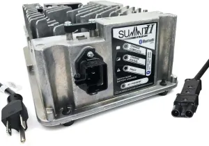 Lester Summit Series II Battery Charger 650W 36/48V with Yamaha 2-Pin Plug with 8.5 Ft. DC Cord