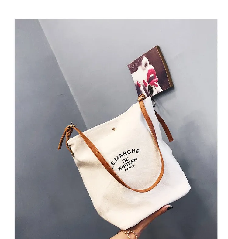 Letter Printing Commuter Fashion Leisure Shopping Crossbody Bags