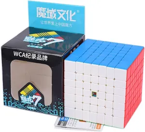 LiangCuber Moyu Meilong Speed Cube 7x7 Stickerless Meilong Puzzle Cube Education Toys Magic Cubes