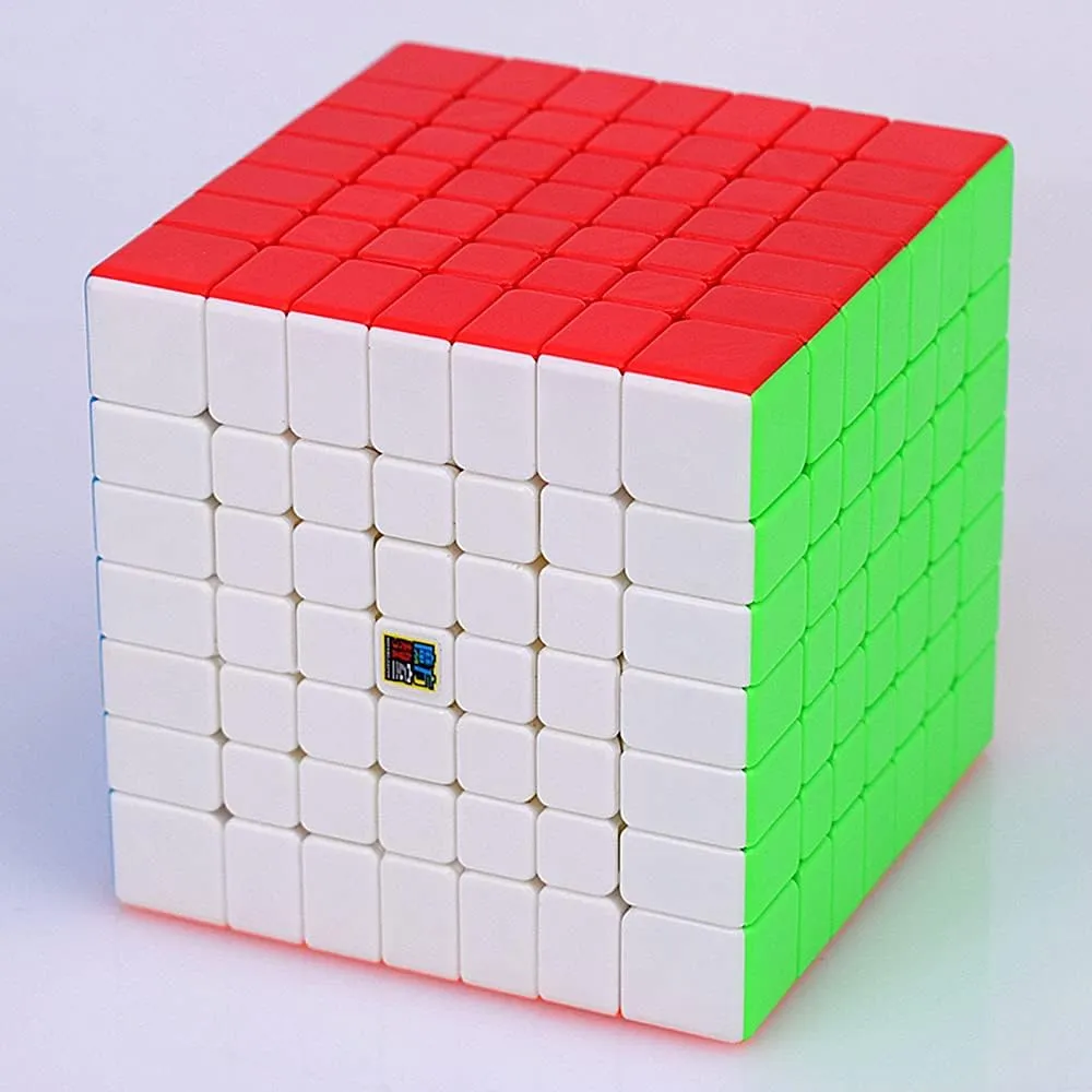 LiangCuber Moyu Meilong Speed Cube 7x7 Stickerless Meilong Puzzle Cube Education Toys Magic Cubes