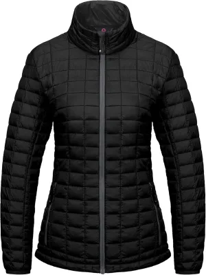 Little Donkey Andy Women's Puffer Jacket, Lightweight Warm Hiking Jacket with Post-Consumer Synthetic Insulation