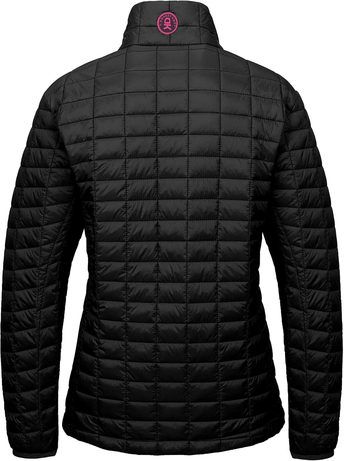 Little Donkey Andy Women's Puffer Jacket, Lightweight Warm Hiking Jacket with Post-Consumer Synthetic Insulation