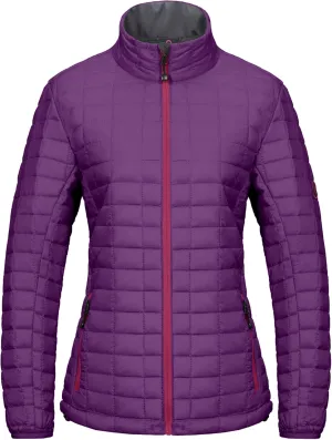 Little Donkey Andy Women's Puffer Jacket, Lightweight Warm Hiking Jacket with Post-Consumer Synthetic Insulation