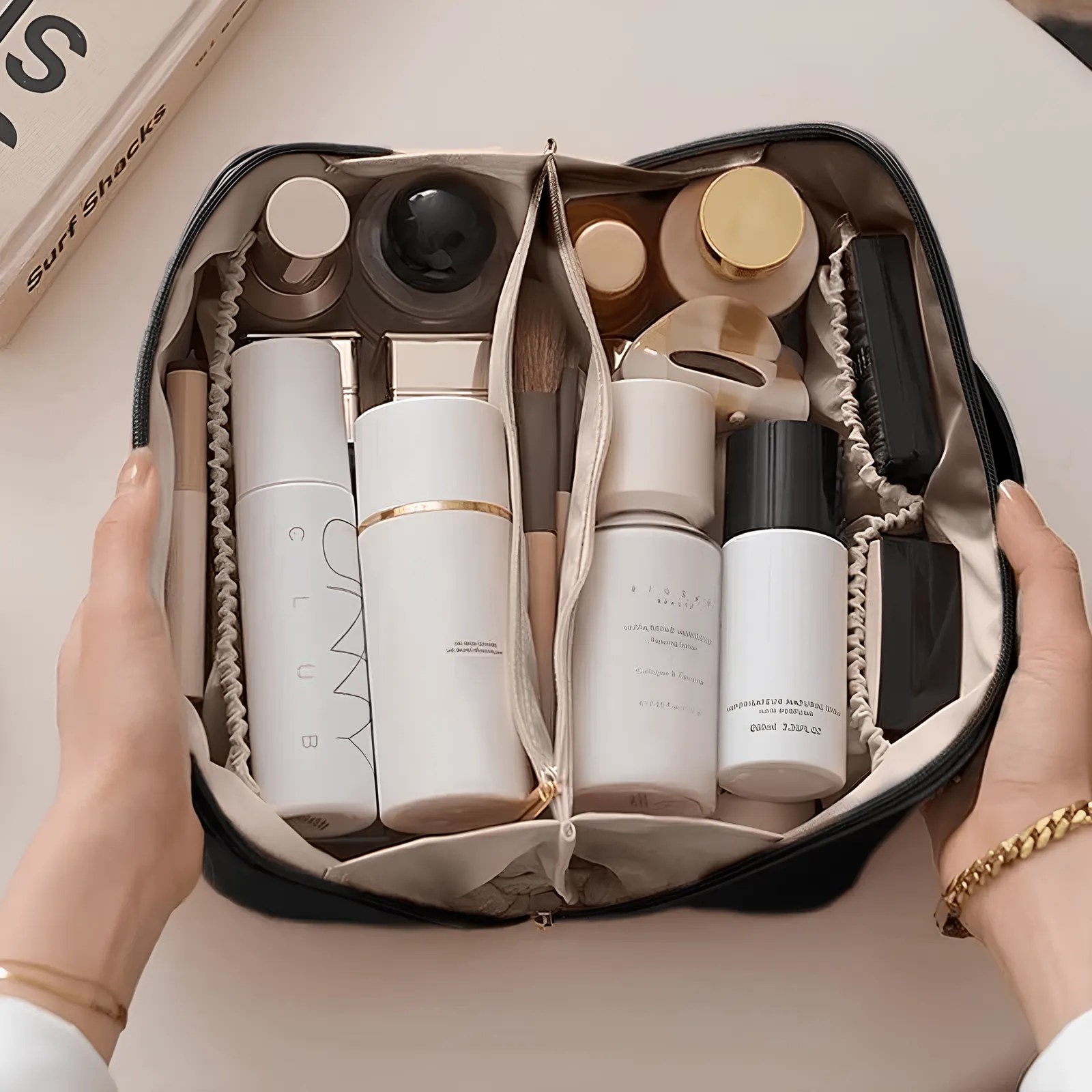 Livia | Chic & Stylish Travel Cosmetics Clutch
