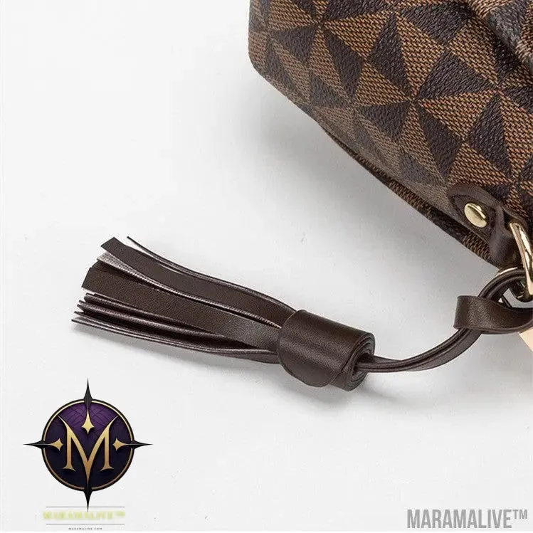 Lock Messenger Bag Simple Versatile One Shoulder Diagonal