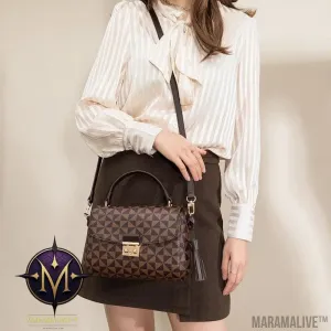 Lock Messenger Bag Simple Versatile One Shoulder Diagonal