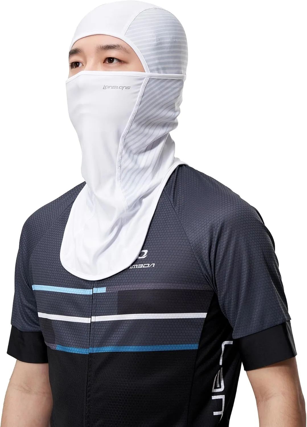 LONGLONG Balaclava Face Mask- 2 Pcs Sun Protection Mask Dustproof, Breathable Summer Full Face Cover for Motorcycle, Cycling