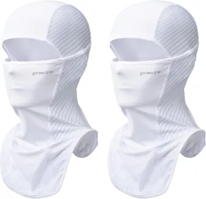 LONGLONG Balaclava Face Mask- 2 Pcs Sun Protection Mask Dustproof, Breathable Summer Full Face Cover for Motorcycle, Cycling