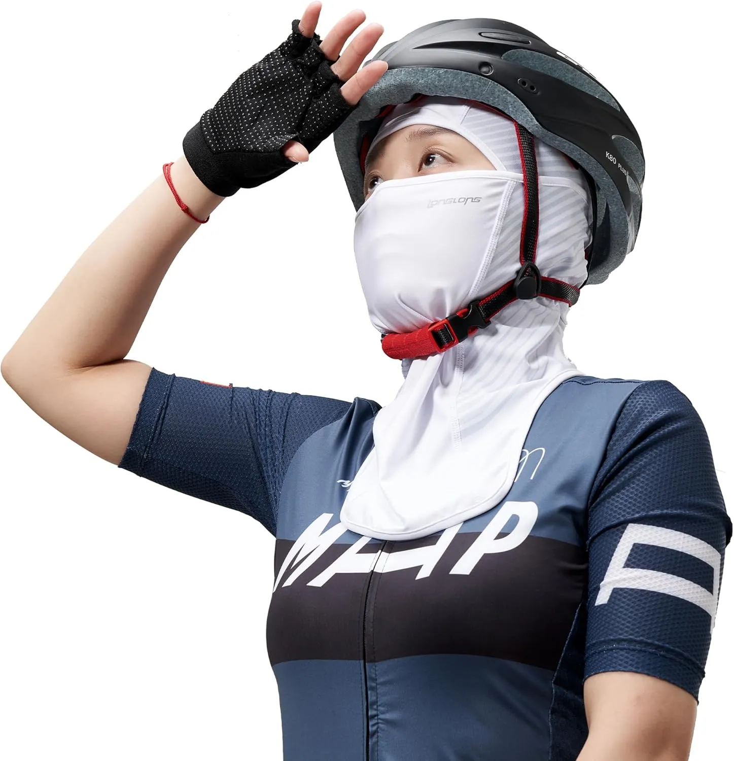 LONGLONG Balaclava Face Mask- 2 Pcs Sun Protection Mask Dustproof, Breathable Summer Full Face Cover for Motorcycle, Cycling