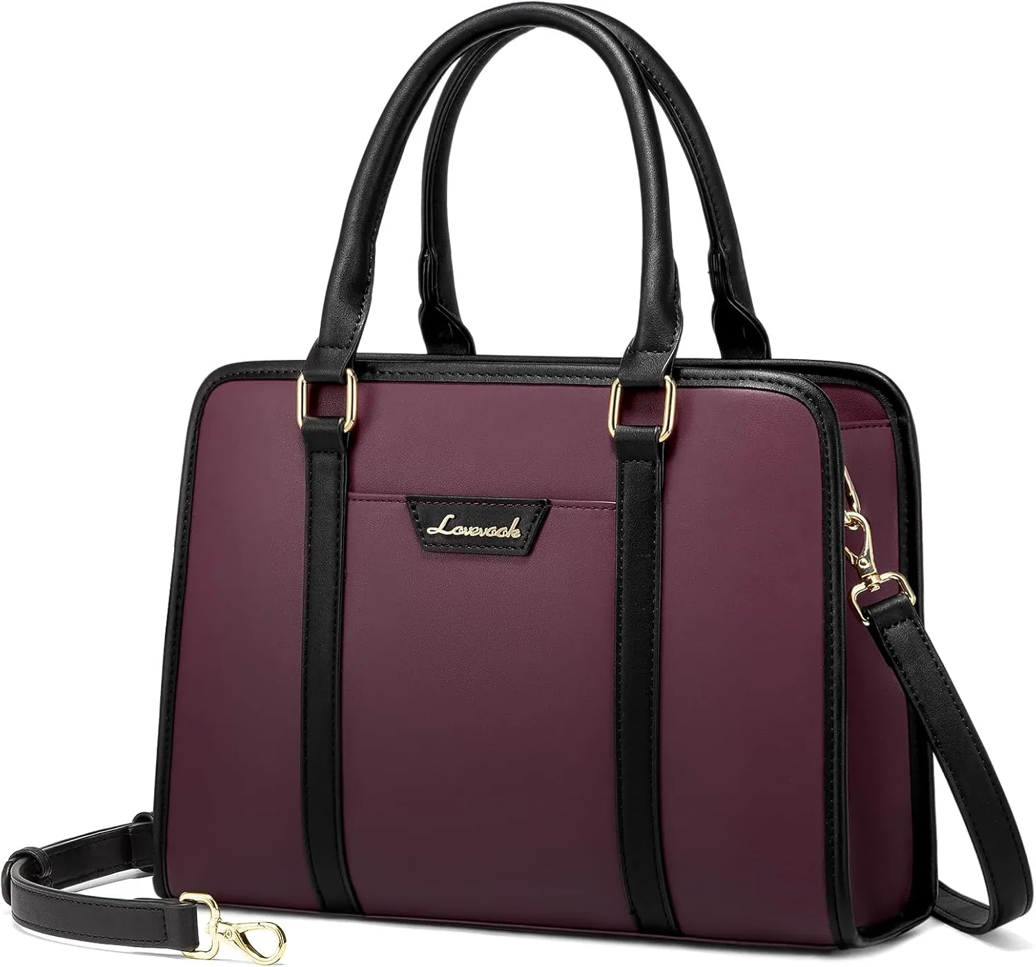 LOVEVOOK Purses and Handbags for Women, PU Leather Tote Top Handle Satchel Shoulder Bags for Shopping, Work, Date