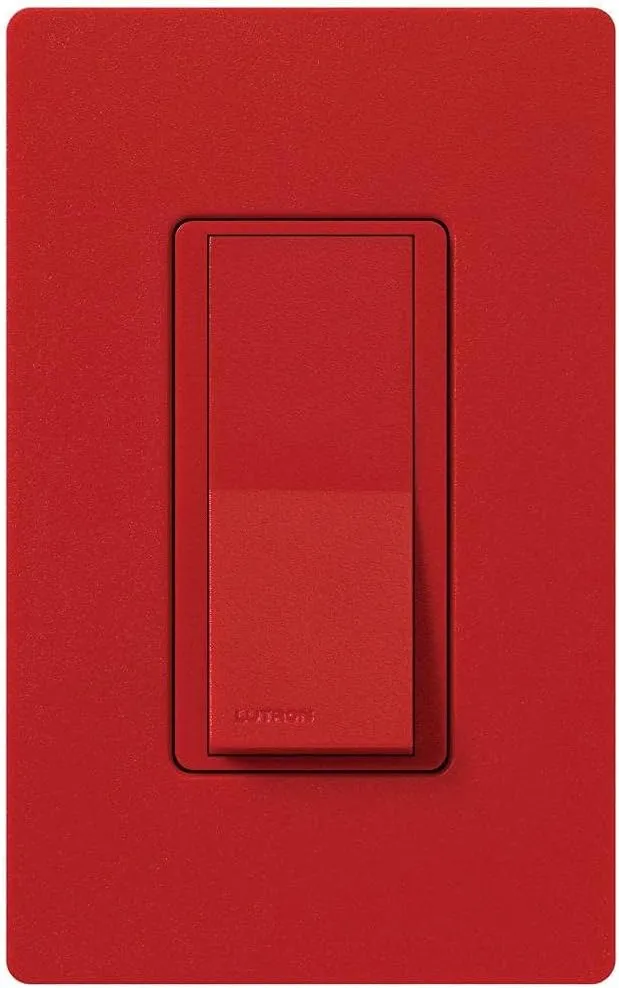 Lutron Claro On/Off Switch, 15-Amp, Single-Pole, SC-1PS-HT, Hot