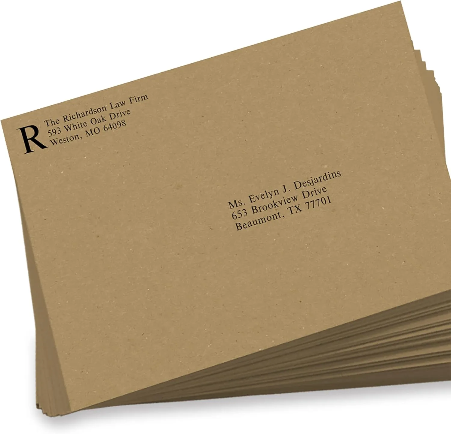 LUXPaper 9 x 12 Open End Envelopes | Peel & Press | Grocery Bag Brown | 70lb. Text | 50 Qty