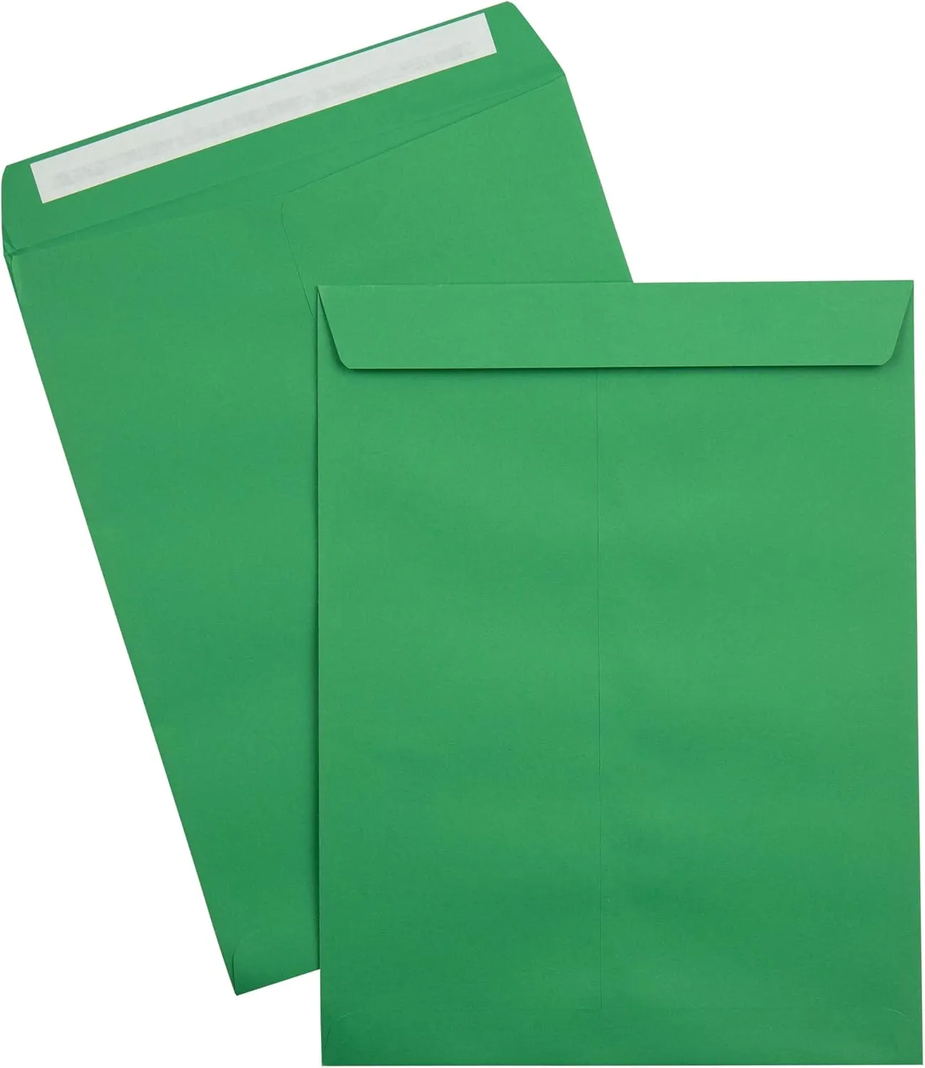 LUXPaper 9 x 12 Open End Envelopes | Peel & Press | Holiday Green | 80lb. Text | 50 Qty