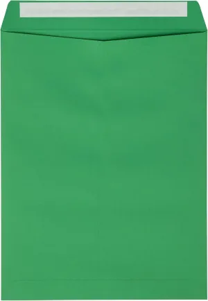 LUXPaper 9 x 12 Open End Envelopes | Peel & Press | Holiday Green | 80lb. Text | 50 Qty
