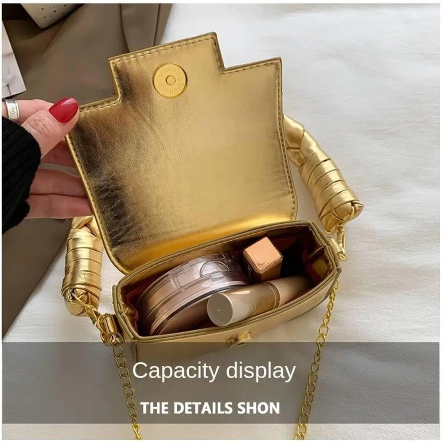 Luxury Design Women's Bag All-Match Fashion Messenger Small Square Bags Niche Design Trend Shoulder Handbag And Purse