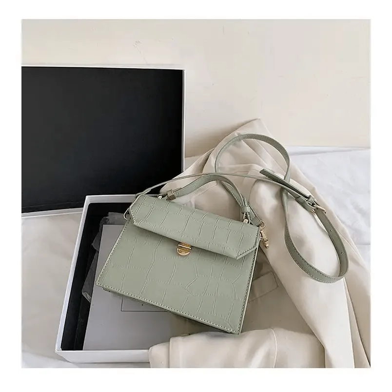 Luxury Snow White Crossbody Bags For Women And Girls Small PU Leather Handbag - Ladies Designer Evening Bags