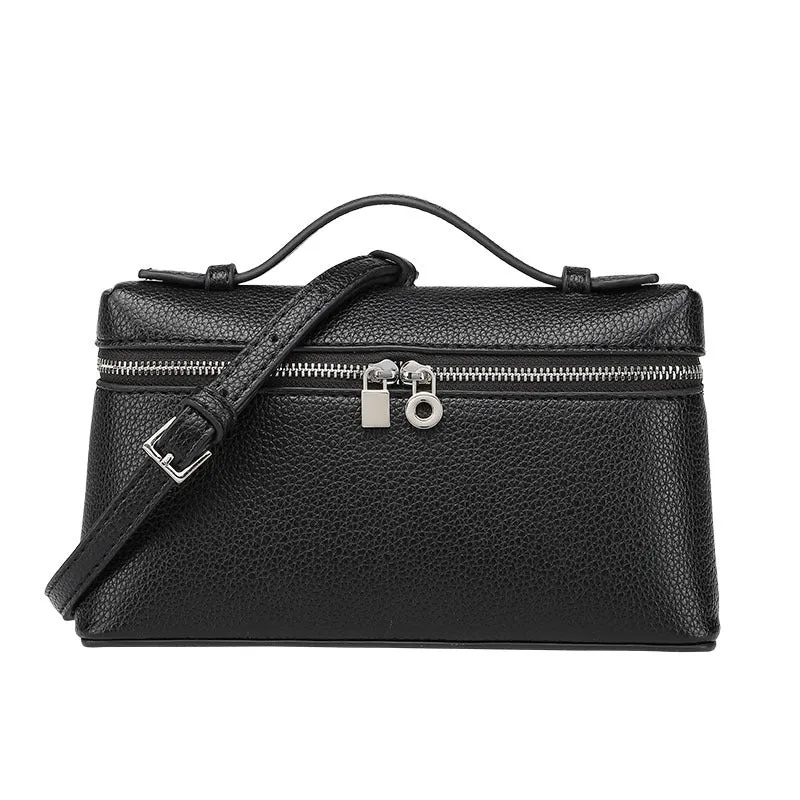 Lychee Pattern Lunch Box Versatile Kelly Crossbody Bags