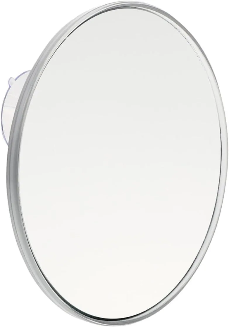 Magnifier Magnetic Mirror 10 Items Bathroom Vanity Mirror Sucker Mirror Small Cosmetic Mirror Small Mirror Face Mirror Suction Silver Mirror White Beauty Mirror Girl