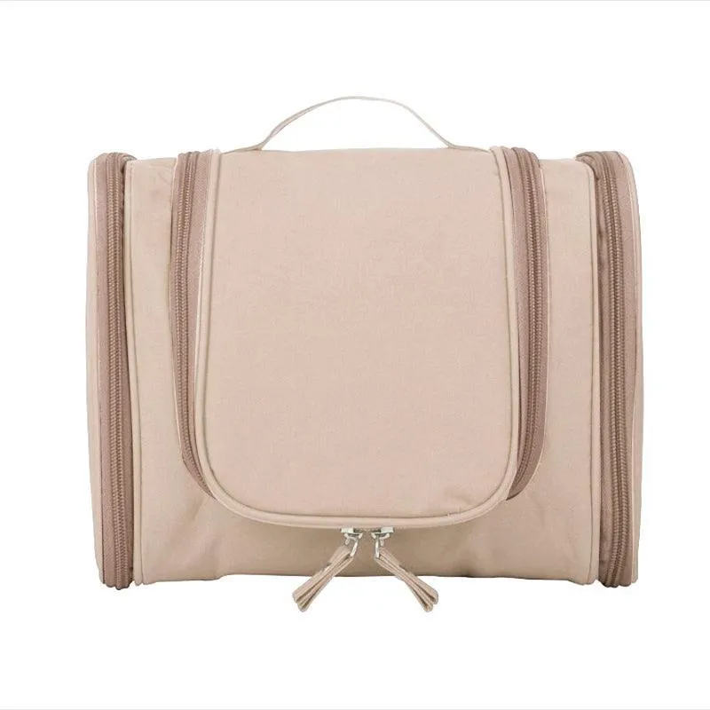 Makeup Bag Travel Cosmetic Toiletry Case Hanging Storage Large Bag Organizer Au
