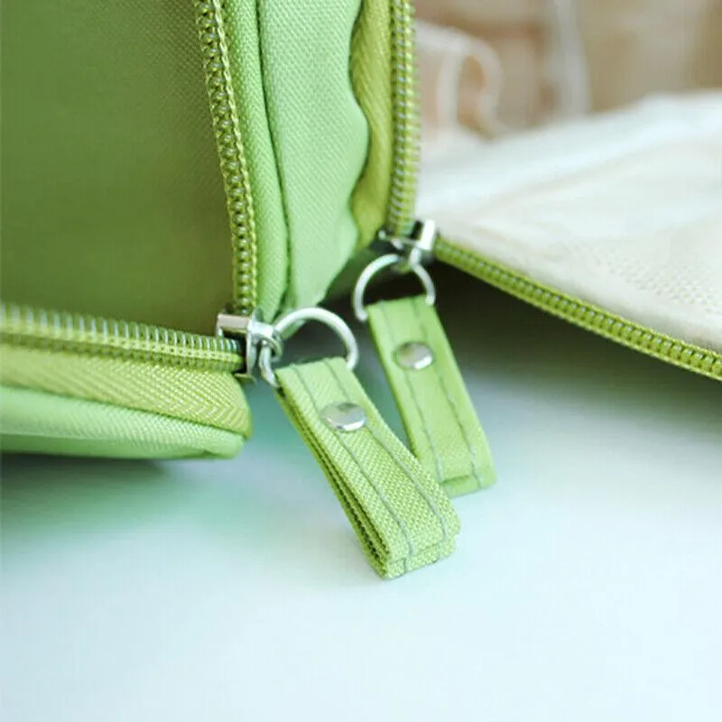 Makeup Bag Travel Cosmetic Toiletry Case Hanging Storage Large Bag Organizer Au