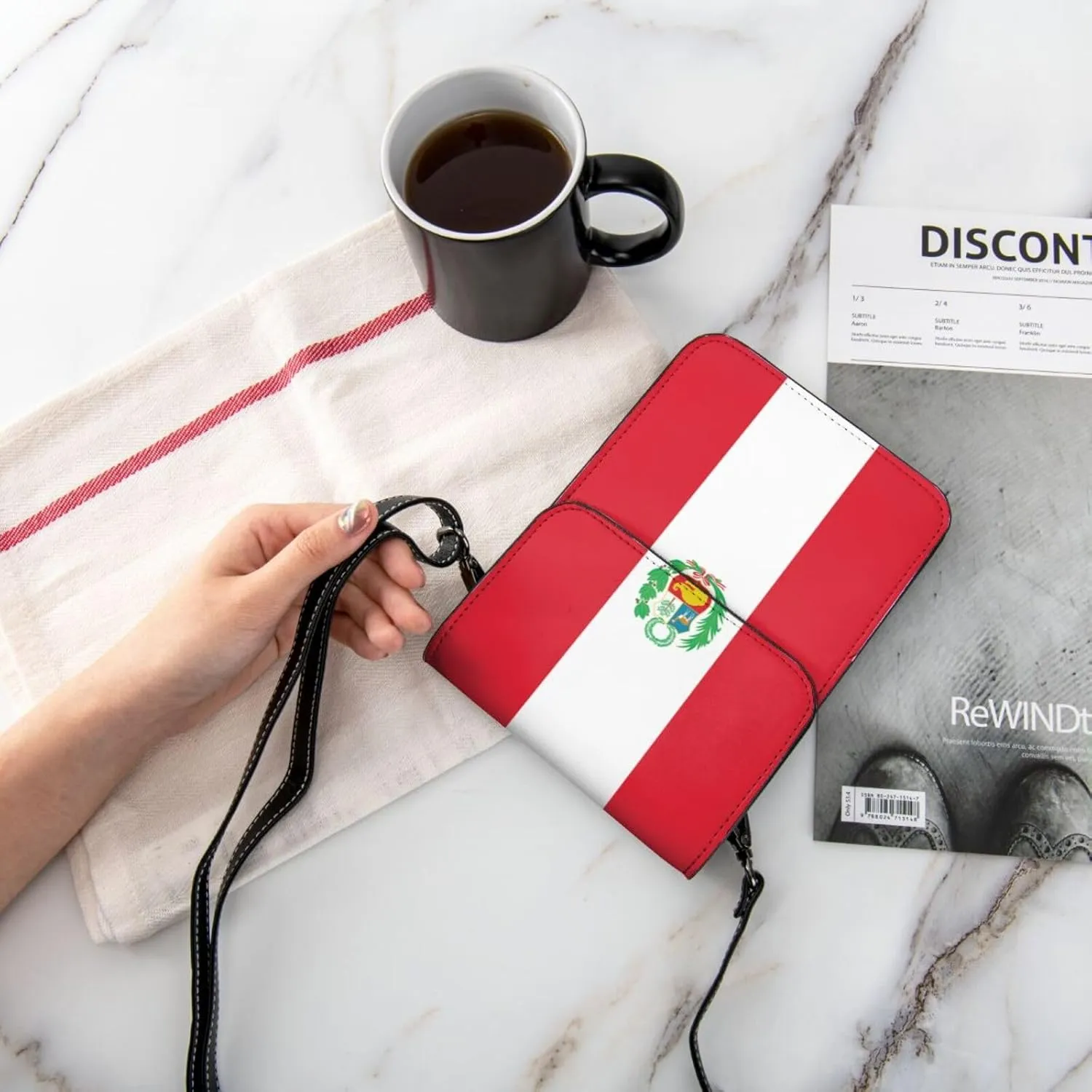 Malaysia Malaysian Flag Small Crossbody Purse Cell Phone Bag for Women